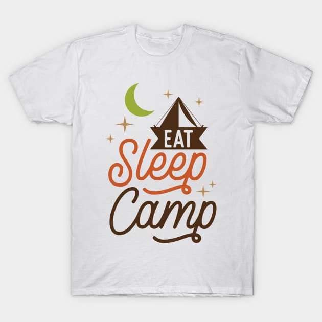 Sleep Camp T-Shirt by Usea Studio